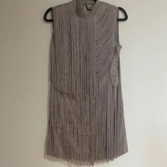 ASOS Fringe Mini Dress - Picture 4 of 7